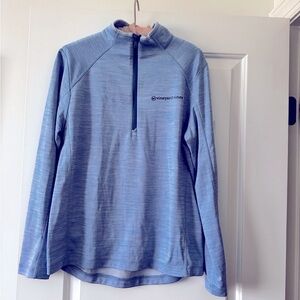 Vineyard Vines Blue Quarter-Zip performance Pullover